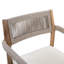 Ensemble de meubles d'extérieur en bois d'acacia 5 pièces-847058326
