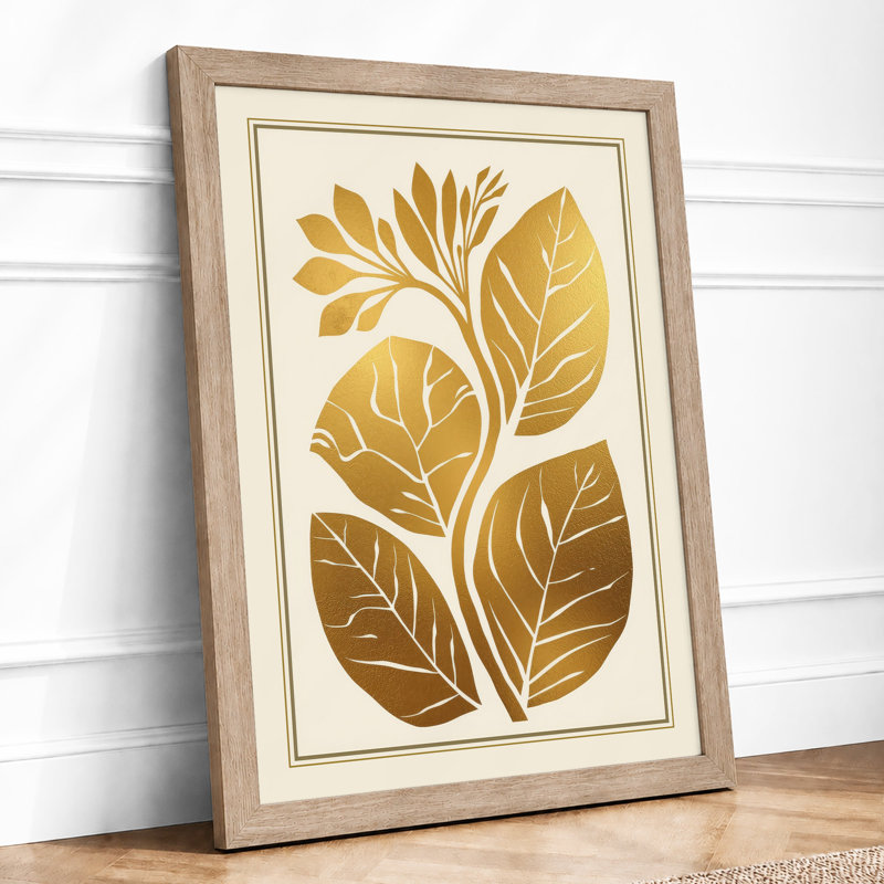 Gilded Botanica Botanical - Print, Oak, A4 - 29.7 x 21.0 cm