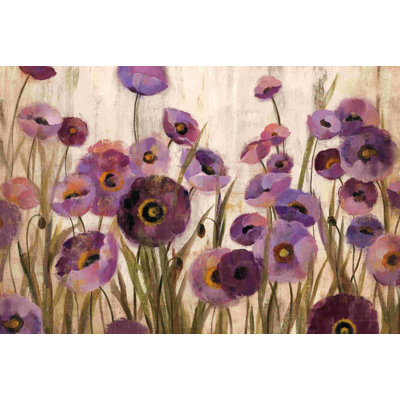 Fleurs roses et mauves