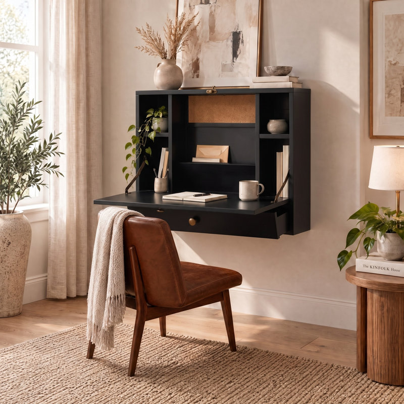 Bureau flottant Camus, Noir