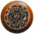 Antique Brass/Cherry Wood