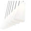 Lustre linéaire à 5 lumières Ceinture-100157027-100157025