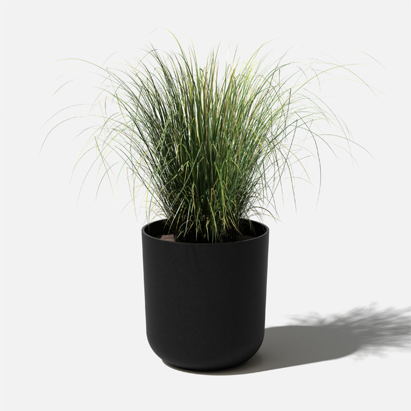 Pot à fleurs Pure Series, 1, Noir, H 10,25 po x l 10 po x P 10 po