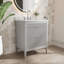 Meuble-lavabo autoportant avec comptoir en marbre artificiel et lavabo-328309303-328309451