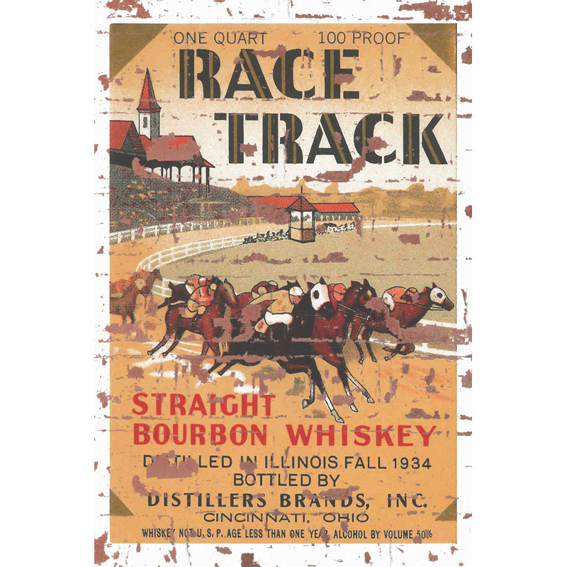 Race Track 28 - Wrapped Canvas Print, 46cm H x 30cm W x 3.8cm D