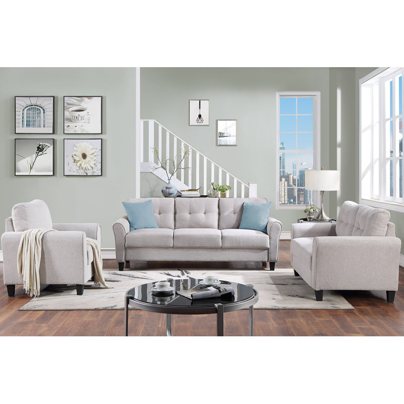 Modern Canapé Modern Living, Gris clair