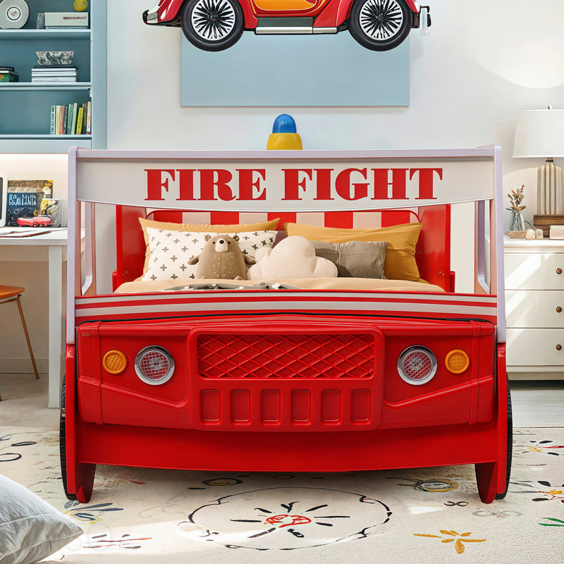Lit de camion de pompiers Little Heroes