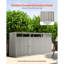 Remise pour poubelle 3 x 52,79 gallons pour poubelles