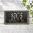 Egg and Dart 2-Line Wall Address Plaque-1128314513-1128314522