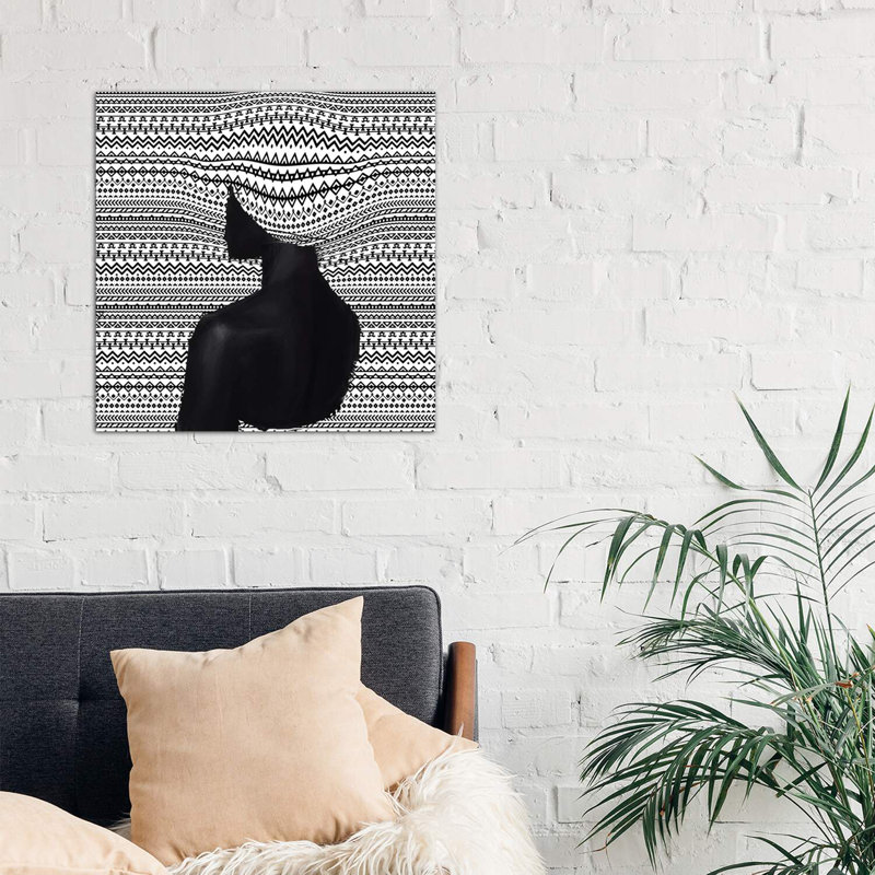 Wax Series I by Adekunle Adeleke - Wrapped Canvas Print, 66.04 cm H x 66.04 cm W x 1.91 cm D