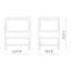 Glass End Table-1562198097
