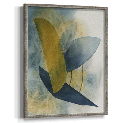«Solar Shapes I», reproduction encadrée - bois massif