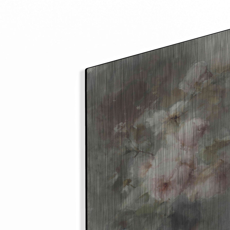 Art mural en métal «Old World Rose Bouquet» par Winston Porter, H 16 po x l 12 po