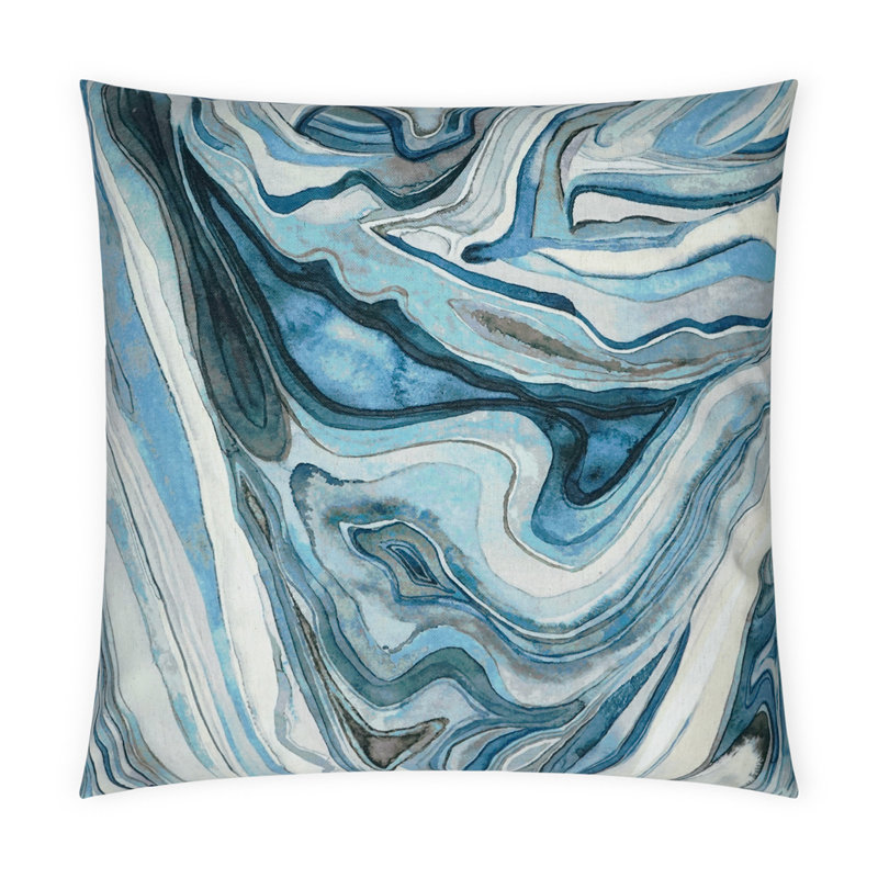Sumidero Pillow Cover & Insert, Emerald, Square 24"