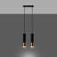 Cylinder pendant light 2-light Guizar-60295707