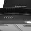 Russell Hobbs Rhgch901b-m 90cm Wide Black Steel & Glass Chimney Cooker Hood