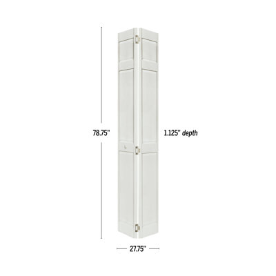 Porte à panneaux pliante en bois