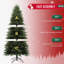Winterfest North Valley Spruce Pre-lit Christmas Tree Pre-Lit Slim Fraser Fir Artificial XMas Tree with 350 UL Listed Clear Lights-127569898