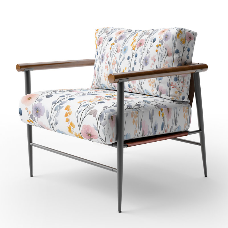 Chaise rembourrée Floral