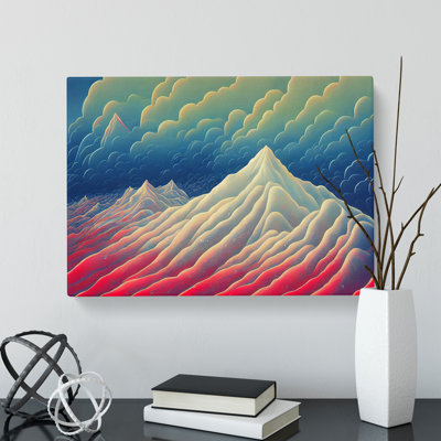 Riveting Mountains - Wrapped Canvas
