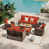 Red Cushion/Brown Frame is out of stock