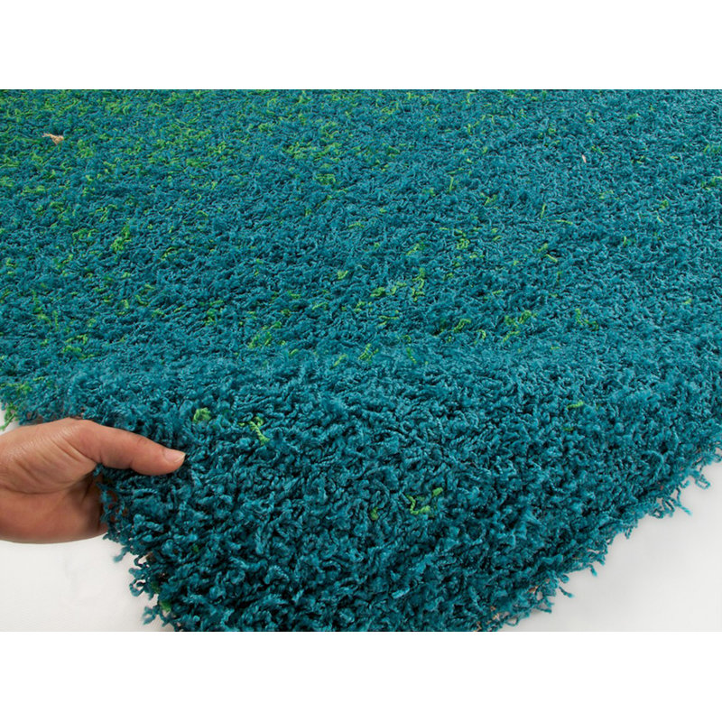 Round Happy Shag Solid Colour Area Rug, Round 160cm