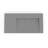 Badeloft 39.4" x 19.6" Rectangular Stone Resin Wall Mounted Bathroom Sink WT-04-B-MGRY in Matte Gray