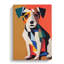 Dixion Jack Russell Terrier Geometric Vol.2 - Wrapped Canvas Print-2066919200