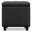 Cosmopolitan 34"W Upholstered Vegan Leather Transitional Rectangular Lift-Up Storage Ottoman Bench with Hidden Storage-1179772976