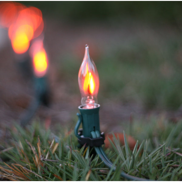 Christmas Eternal Flickering Battery Operated Flame Lantern Light 