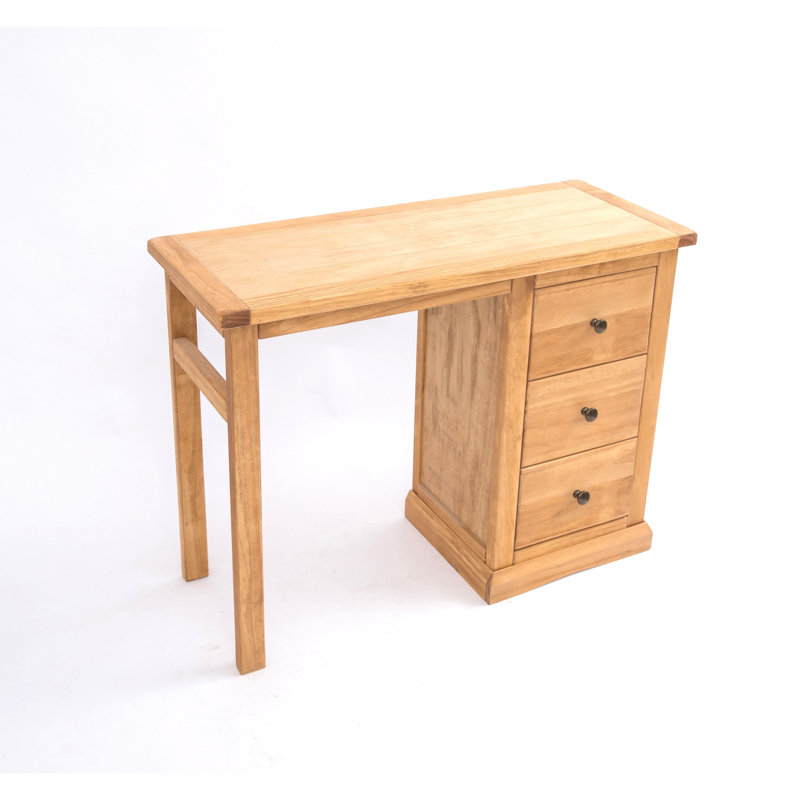 Dressing Table, Brown, Antique Brass