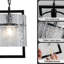 Luminaire suspendu en forme d'ondes de cuisine moderne noir mat à 1 lumière Jaxxton