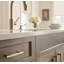 Paquet de 6 poignées de tiroir pour armoires, poignées de bar modernes en alliage de zinc pour armoires de cuisine, armoires, meubles de salle de bain, quincaillerie durable avec installation facile-115641316-115641317