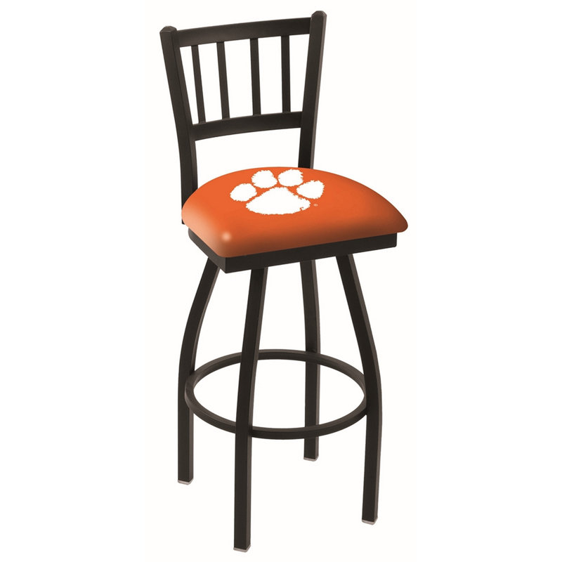 NCAA Swivel 25" Counter Stool, Clemson Tigers, 25" Height