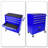 24.41" W 4 - Drawer Steel Bottom Rollaway Chest with Wheels-435103165