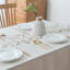 Nappe de haute qualité lavable et infroissable avec pampille (feuille)-124622757-124622756