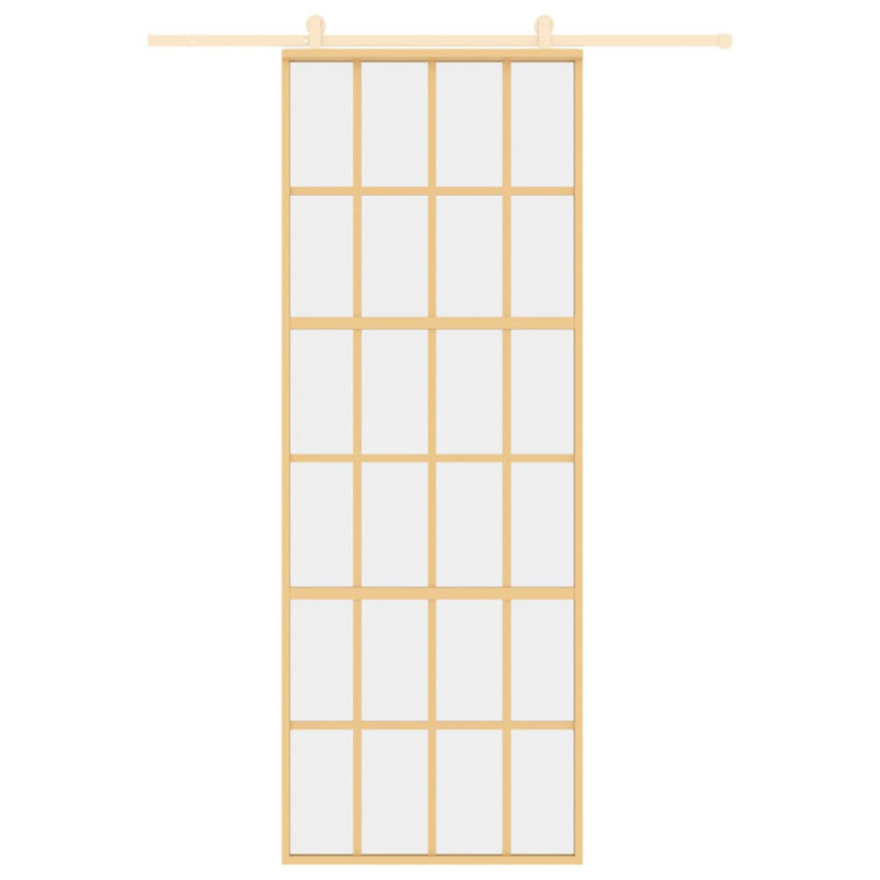 Klima Metal Sliding Doors, 205cm H x 76cm W