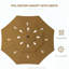 Parasol de marché 3 niveaux-79562730