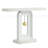 Modern Console Table with Geometric Base