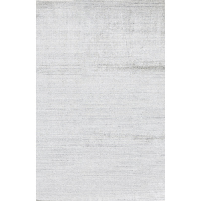 Hand-Knotted High-Quality Ivory Area Rug