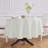 Amalfi Stripe - 100% Pure Linen Round Tablecloth-1661796249-1661796254