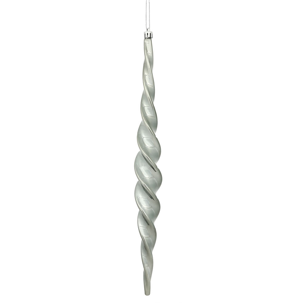 15" Shatterproof Finial Ornament, Pewter