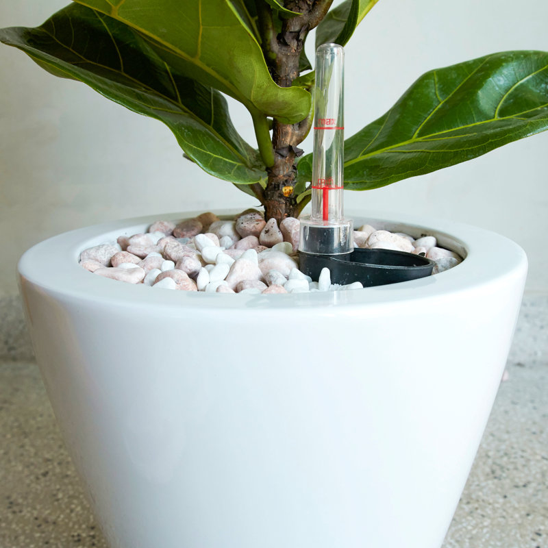 2-Pack Smart Self-Watering Planter Pot For Indoor And Outdoor, White