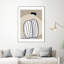 Toile encadrée «Forms X»-1496521232