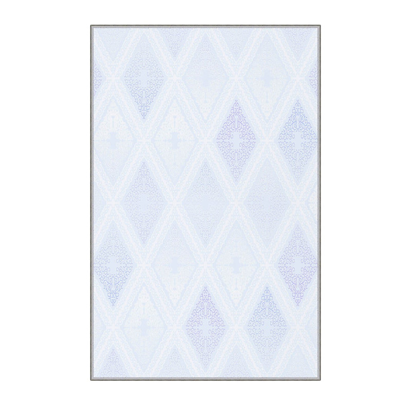 Stylish Hall Carpet (39.4 x 78.7 inches), 100% Polyester, 0.3 in Pile Height | Antibacterial, Non-Slip Underside, Machine Washable | 3D Digital Printed Design, Durable & Soft for Home Décor