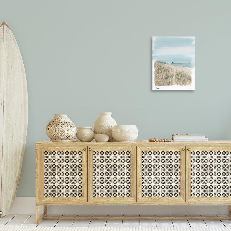 «Path To Calm Beach» par Jan Weiss, H 20 po x l 16 po