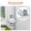Ventilateur à conduit 4 po à 4,5 po pour ventilateur d'atténuation de radon de 190 pi³ / min