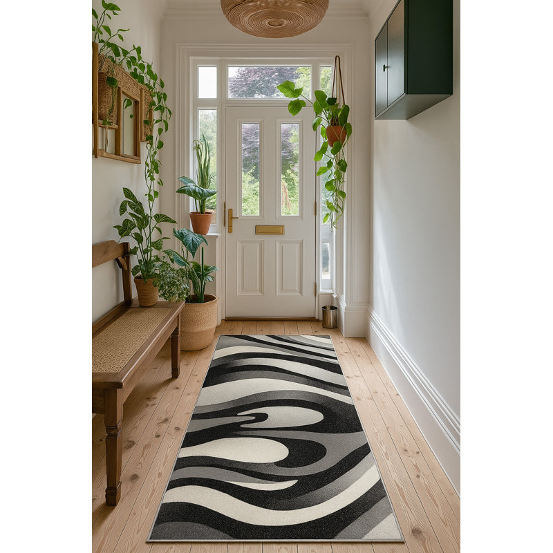 Dillup-Jones Abstract Rug, Runner 2'3" x 6'