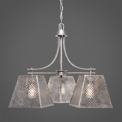 Giusto 3 - Light Shaded Classic / Traditional Chandelier
