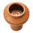 Handmade Debossed Terra-cotta Vase, Terra-cotta
